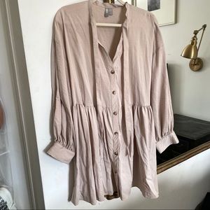 ASOS brown tunic dress GUC